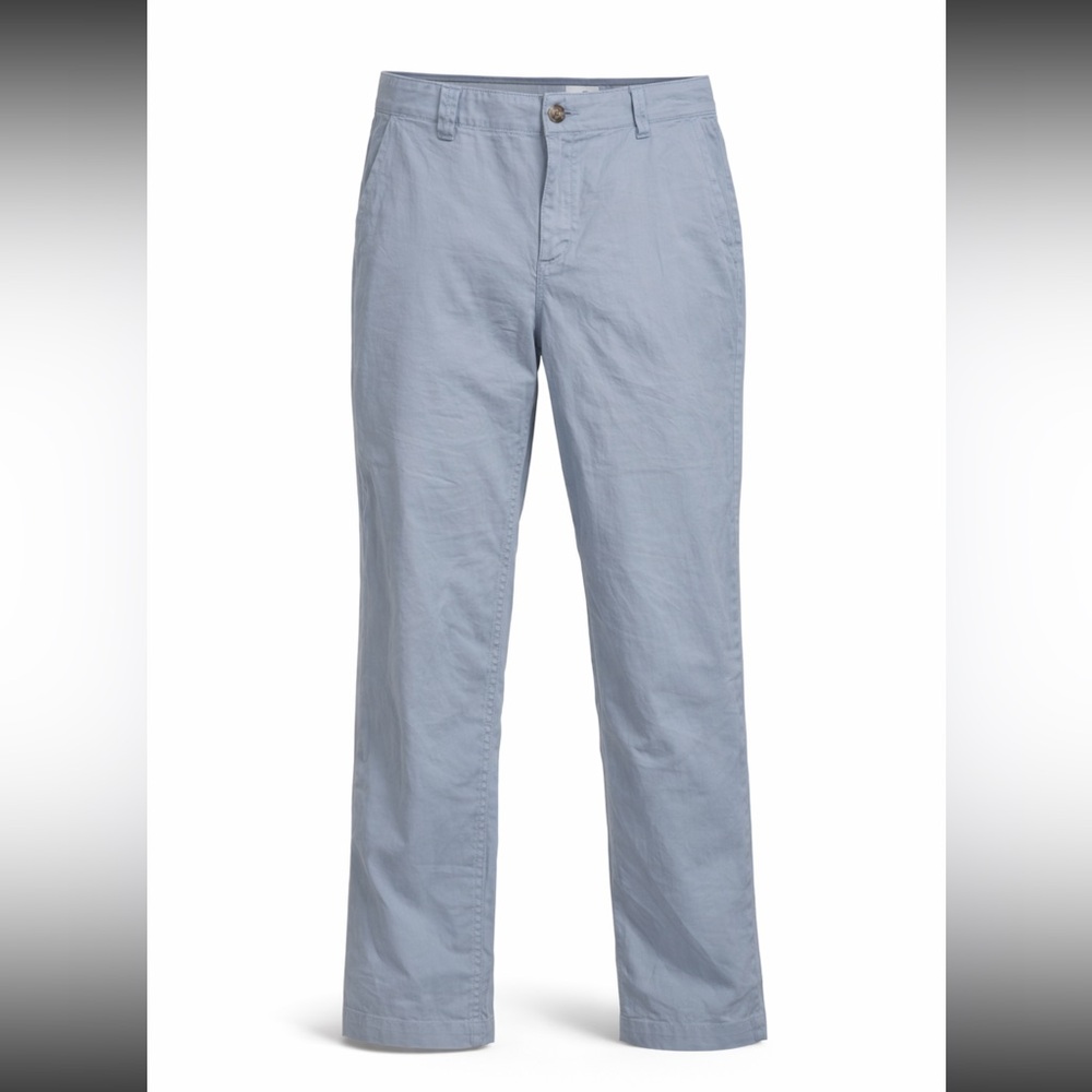 LOFT Light Blue Straight Leg Trousers